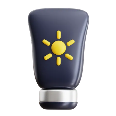 Crème solaire  3D Icon