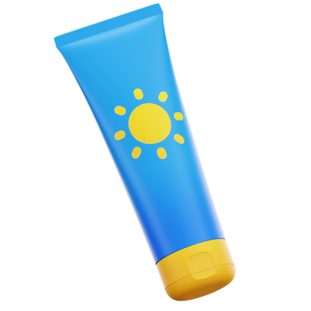 Crème solaire  3D Icon