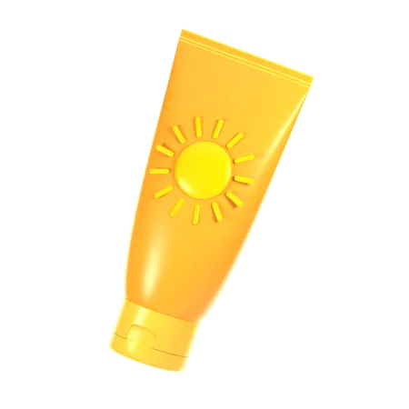 Crème solaire  3D Icon