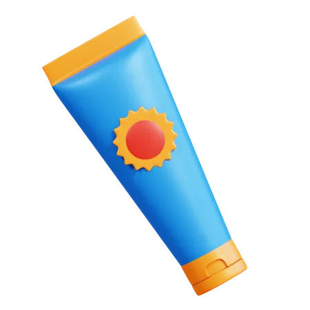 Crème solaire  3D Icon