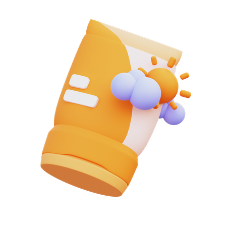 Crème solaire  3D Icon