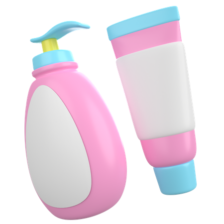 Lotion pour bébé  3D Icon