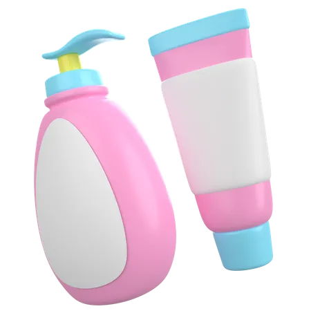 Lotion pour bébé  3D Icon