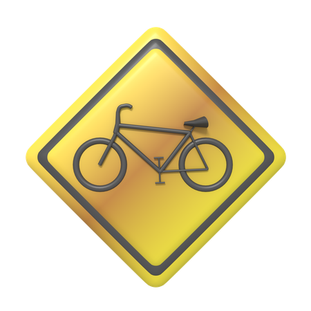 Lots Of Cyclists  3D Icon