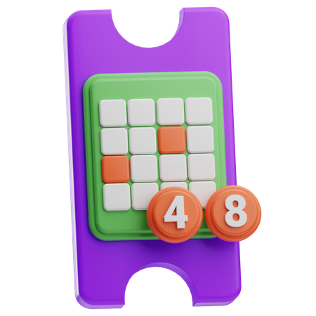 Lottery  3D Icon