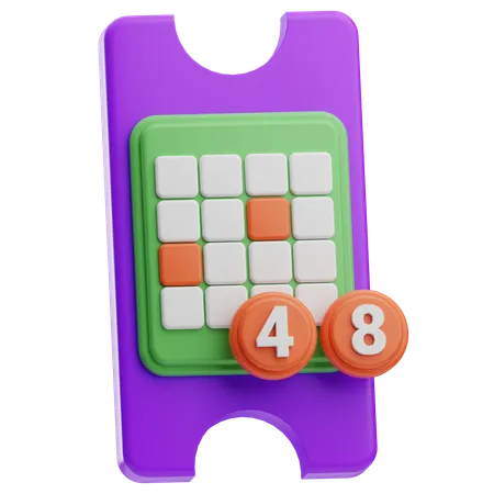 Lottery  3D Icon