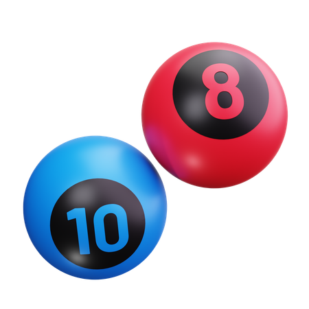 Lottery Ball  3D Icon