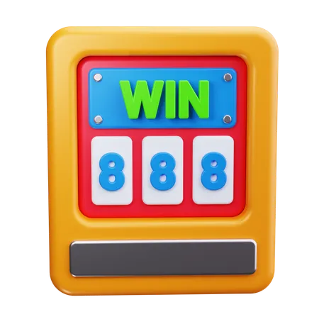 Lottery Machine  3D Icon