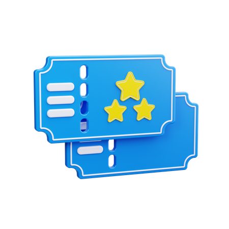 Lottery Ticket  3D Icon