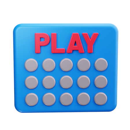 Lottery Ticket  3D Icon