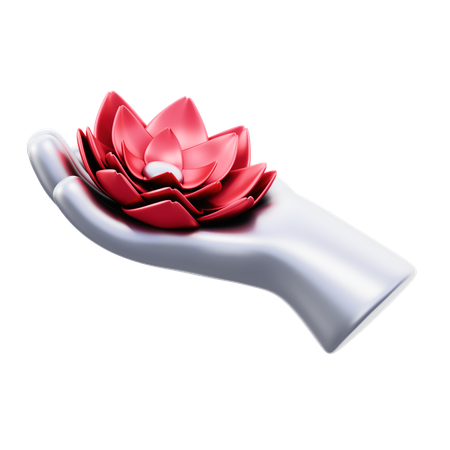 Lótus  3D Icon