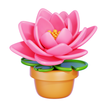 Lotus  3D Icon