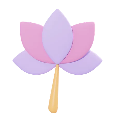Lotus  3D Illustration