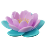 free 3d lotus flower 
