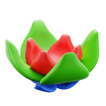 Lotus Flower  3D Icon