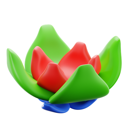 Lotus Flower  3D Icon