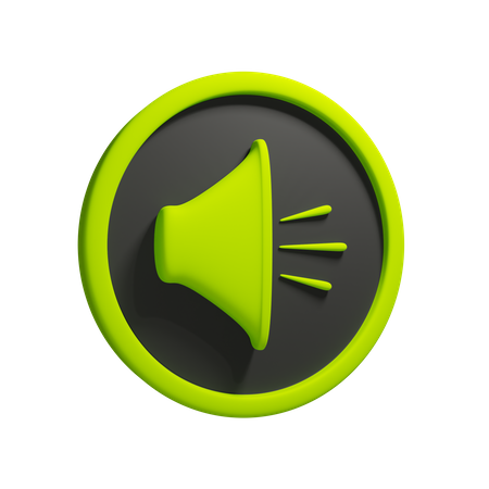 Loud Music  3D Icon