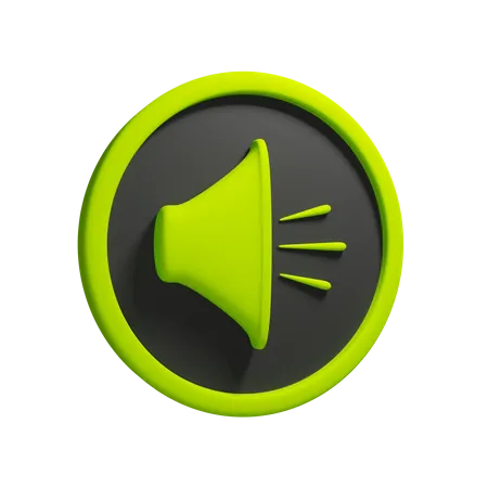 Loud Music  3D Icon