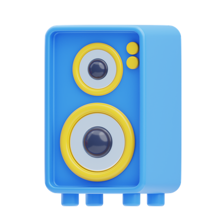 Loudspeaker  3D Icon