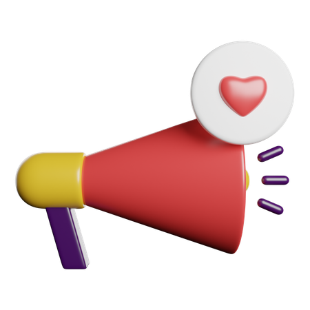 Loudspeaker  3D Icon
