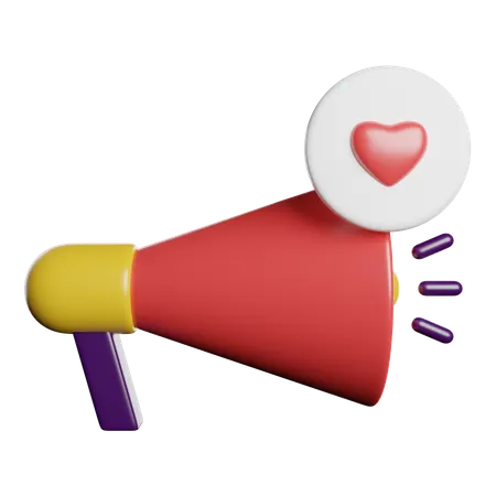 Loudspeaker  3D Icon