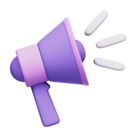 Loudspeaker  3D Icon