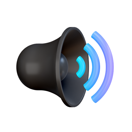 Loudspeaker 3D Illustration