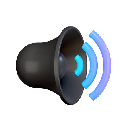Loudspeaker  3D Illustration