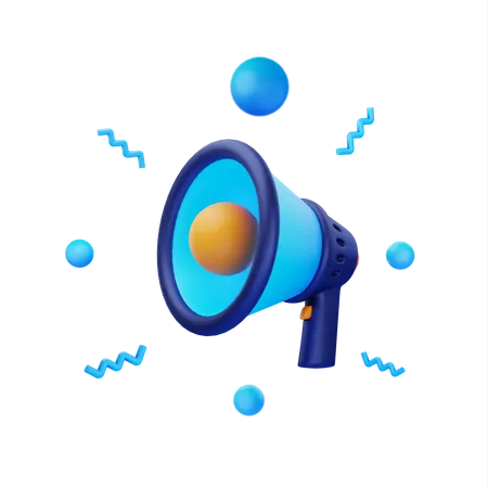 Loudspeaker  3D Icon