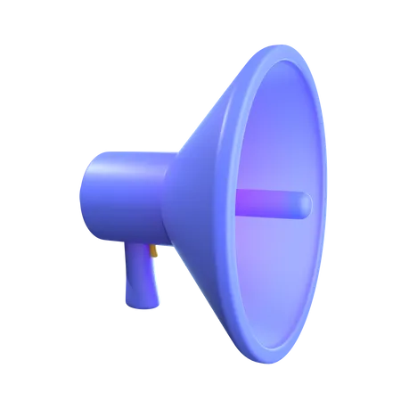 Loudspeaker  3D Icon