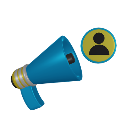 Loudspeaker  3D Icon