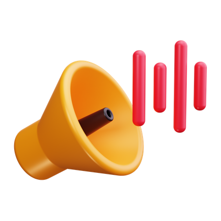 Loudspeaker  3D Icon