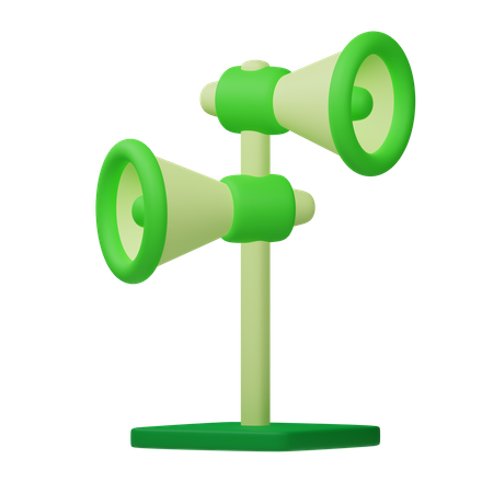 Loudspeaker  3D Icon