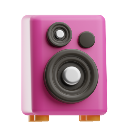 Loudspeaker  3D Icon