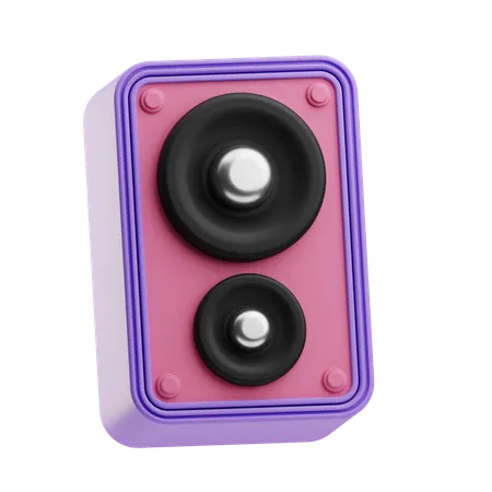 Loudspeaker  3D Icon