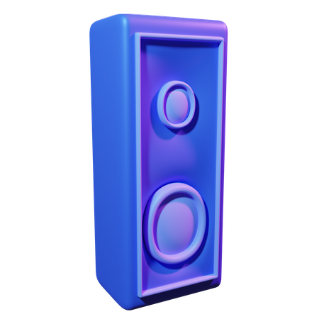 Loudspeaker  3D Icon