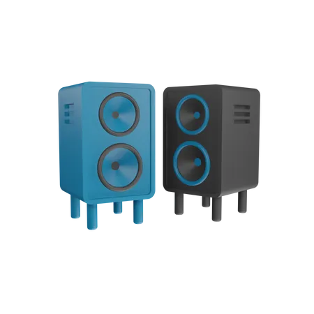 Loudspeaker  3D Icon