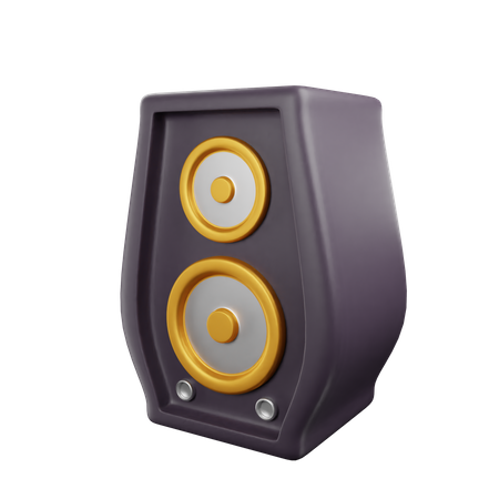 Loudspeaker  3D Icon