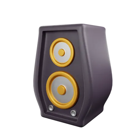 Loudspeaker  3D Icon