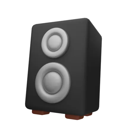 Loudspeaker  3D Icon