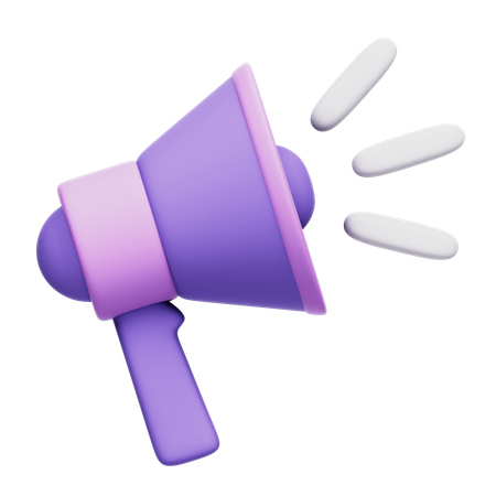 Loudspeaker  3D Icon