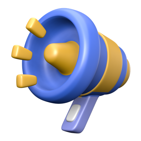 Loudspeaker  3D Icon