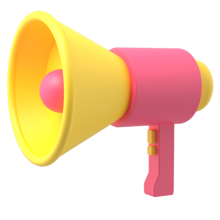 Loudspeaker  3D Icon