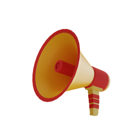 Loudspeaker  3D Icon