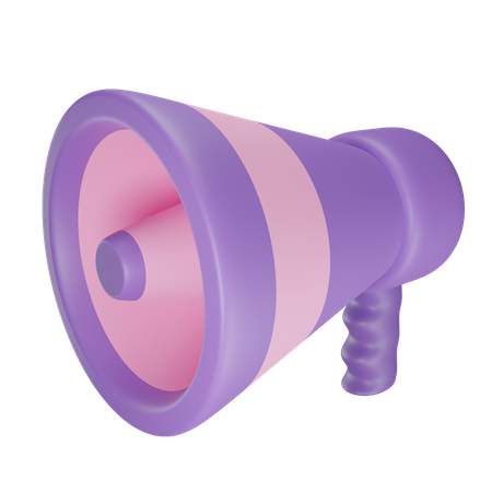 Loudspeaker  3D Icon