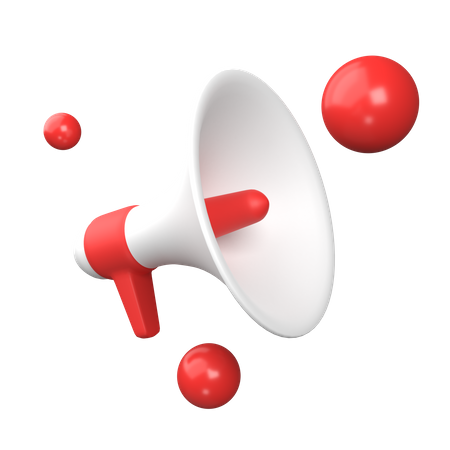Loudspeaker  3D Icon
