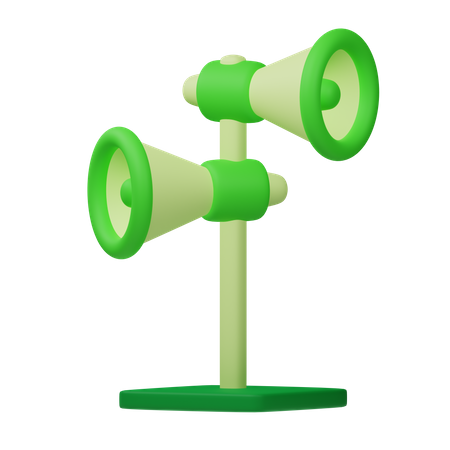 Loudspeaker  3D Icon