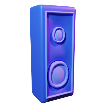 Loudspeaker  3D Icon