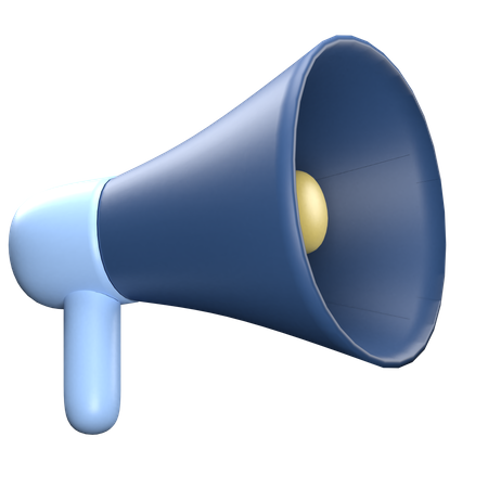 Loudspeaker  3D Icon