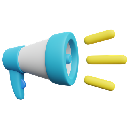 Loudspeaker  3D Icon